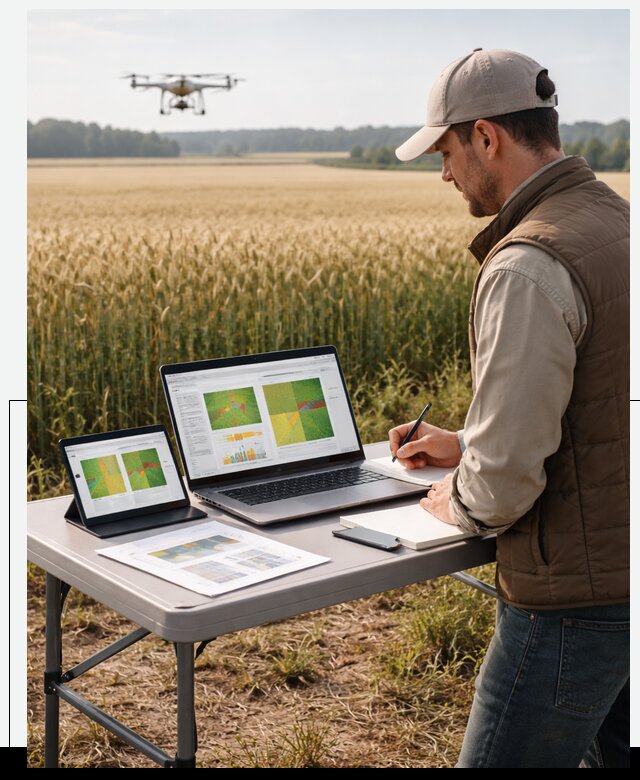 Система AI прогнозирования урожайности для точных агрономий в Норильске