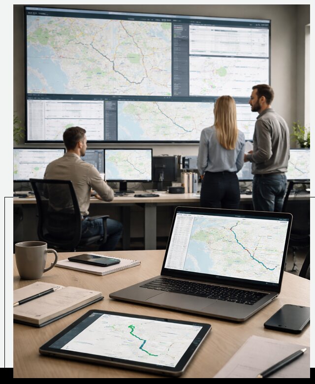 Трекинг грузов и Fleet Management, мониторинг автопарка в Норильске