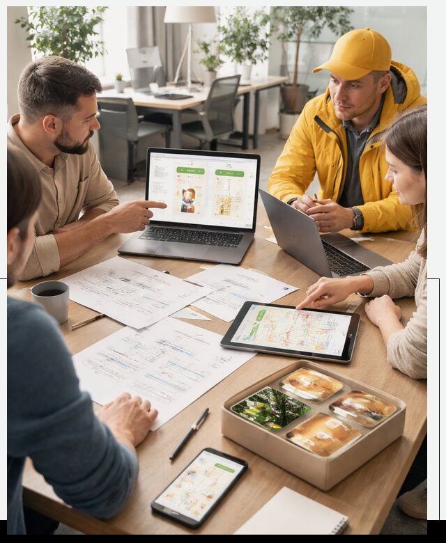 Разработка агрегатора доставки еды в Норильске от 15578 р., АвикейНрл