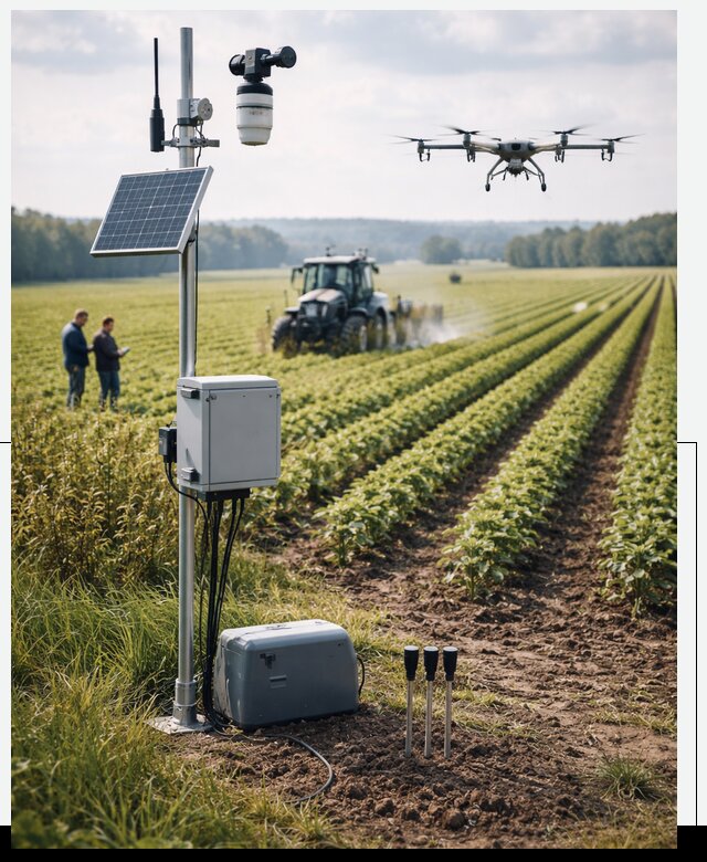 Разработка IoT мониторинга полей в Норильске от 8827 р. | АвикейНрл